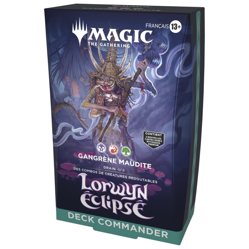 Deck Commander Lorwyn éclipsé Gangrène maudite - (version Française)