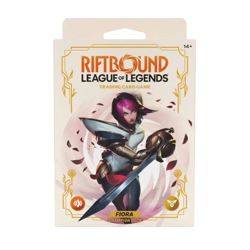 Riftbound: Champion Deck Spiritforged: Fiora (version Anglaise)