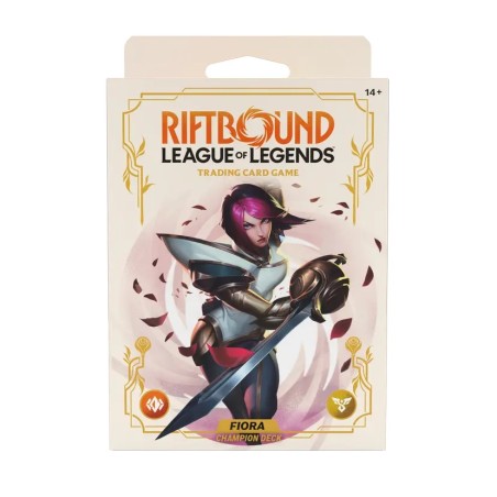 Riftbound: Champion Deck Spiritforged: Fiora (version Anglaise)