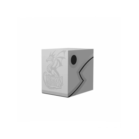 Dragon Shield Deck Double Shell 150+ cartes - Blanche