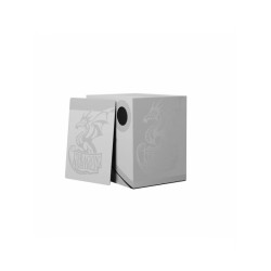Dragon Shield Deck Double Shell 150+ cartes - Blanche