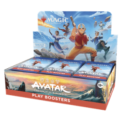 Boite de boosters de jeu de  Avatar, le dernier maître de l’air (version Française)
