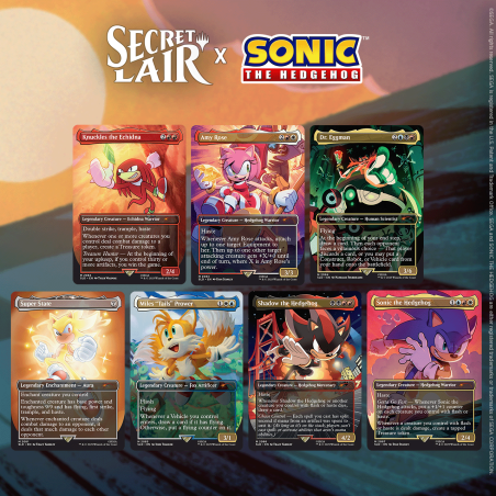 Secret Lair Drop Series: The Sonic Superdrop: Secret Lair x Sonic: Friends & Foes