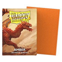 Dragon Shield - 100 Protège-cartes Standard - Amber