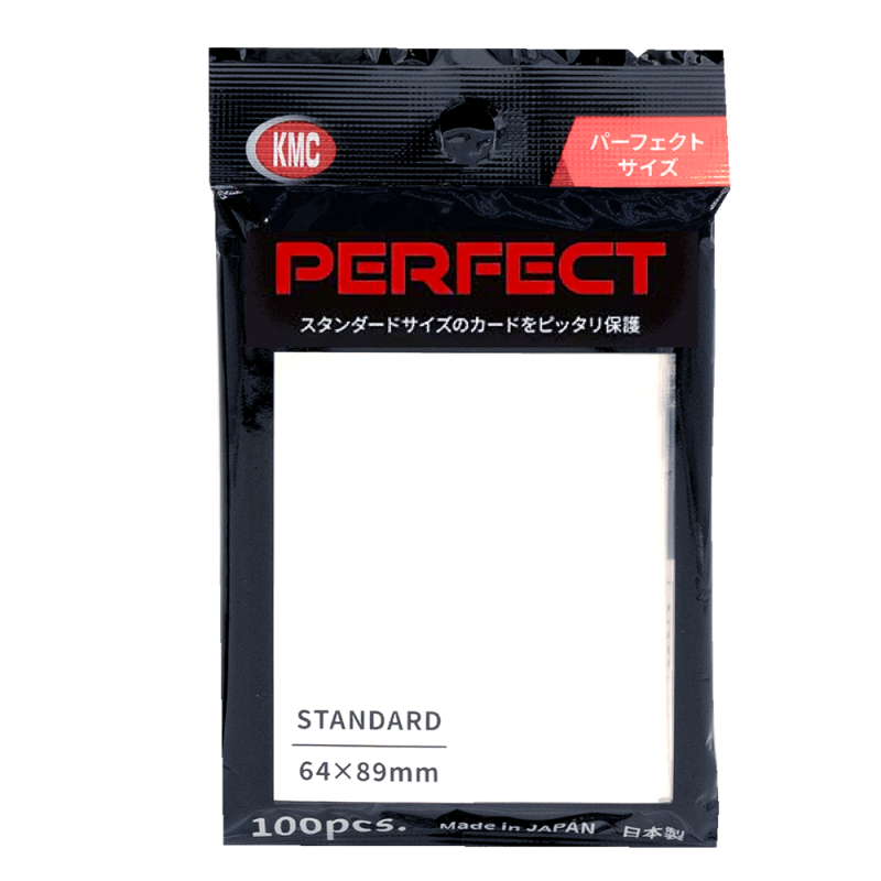 100 Sleeves KMC  taille Standard – Perfect Size
