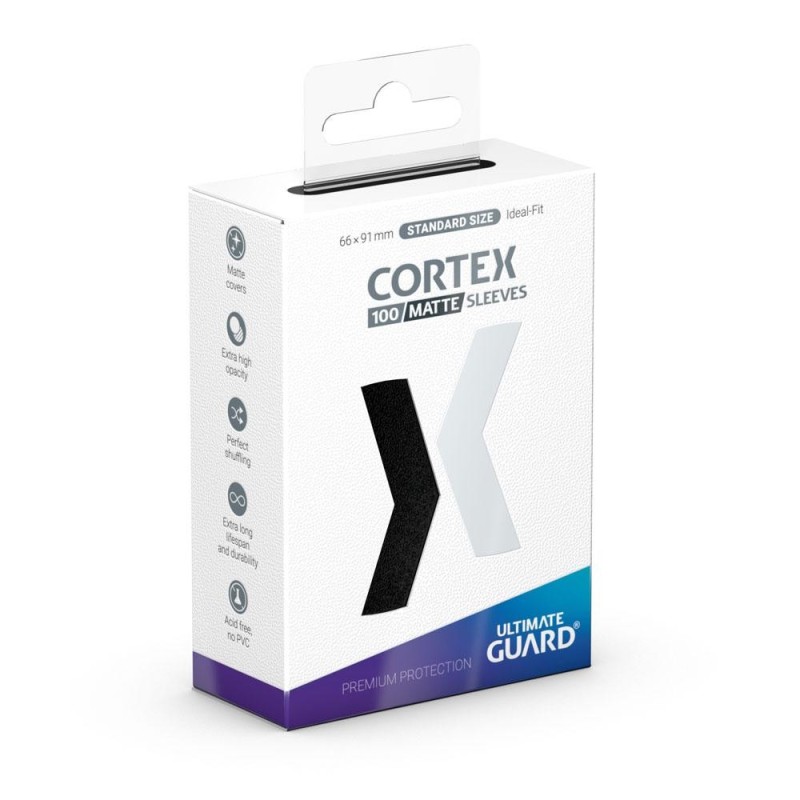 Ultimate Guard Cortex Sleeves (100) taille Standard -  Noir