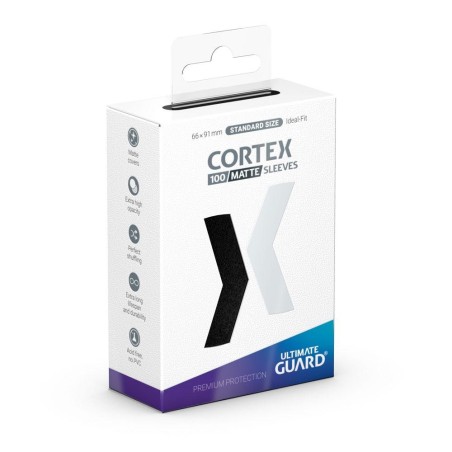 Ultimate Guard Cortex Sleeves (100) taille Standard -  Noir