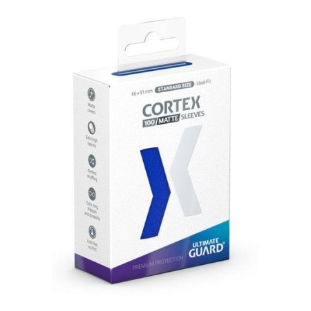 Ultimate Guard Cortex Sleeves (100) taille Standard -  Blue