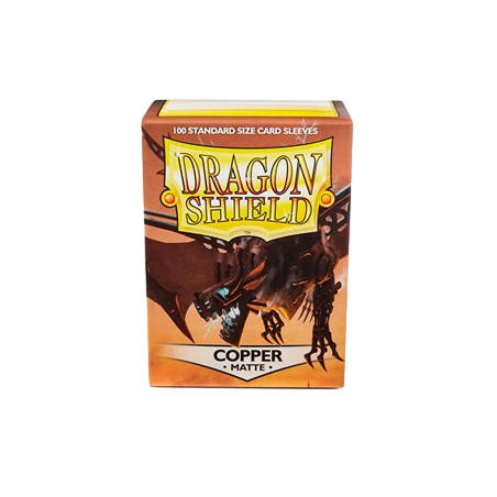 Dragon Shield - 100 Protège-cartes Standard - Copper