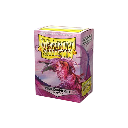 Dragon Shield - 100 Protège-cartes Standard - Pink Diamond