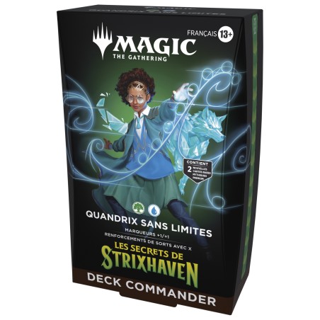 Deck Commander Les Secrets De Strixhaven : Quandrix sans limite - (version Française)