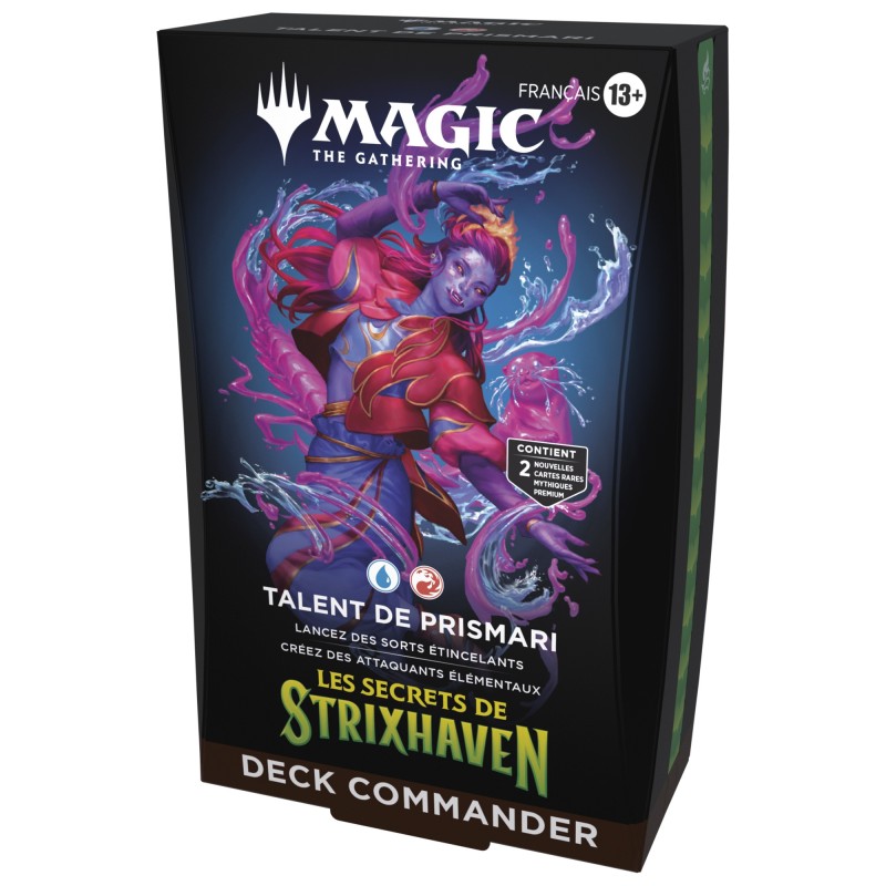 Deck Commander Les Secrets De Strixhaven : Talent de prismari - (version Française)