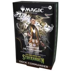 Deck Commander Les Secrets De Strixhaven : Influence de plumargent- (version Française)