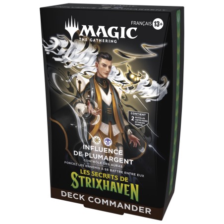 Deck Commander Les Secrets De Strixhaven : Influence de plumargent- (version Française)