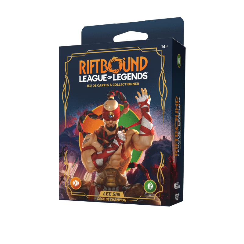 Riftbound: Champion Deck Origines : Lee Sin (version Française)