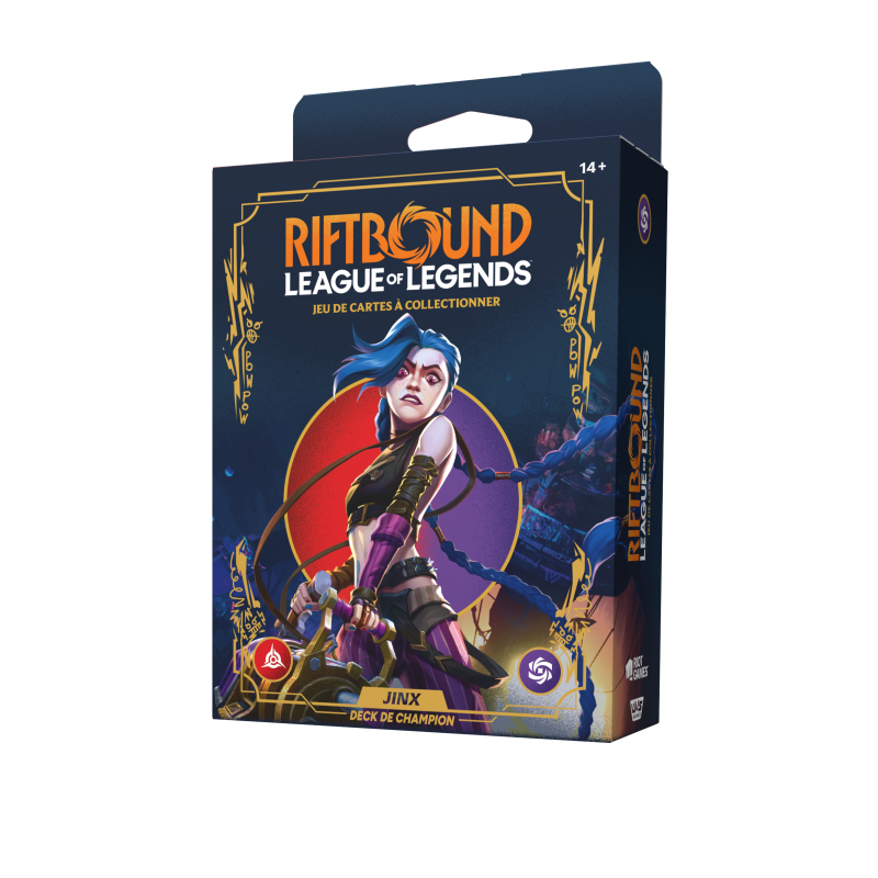 Riftbound: Champion Deck Origines : Jinx (version Française)