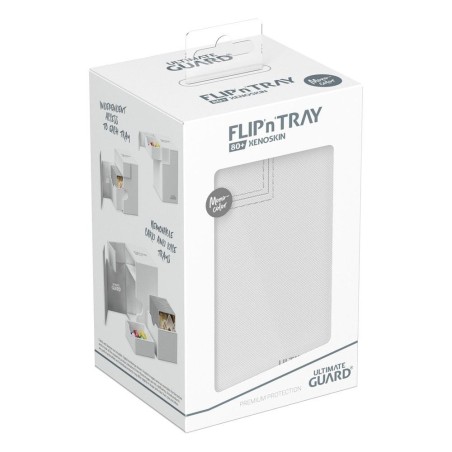 Ultimate Guard  Flip'n'Tray 80+ Xenoskin - White
