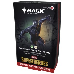 Deck Commander Marvel Super Heroes - Wakanda pour toujours - FR