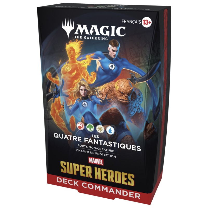 Deck Commander Marvel Super Heroes - Les Quatre Fantastiques - FR