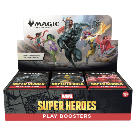 MTG - Marvel Super Heroes Boîte de boosters de jeu (30 boosters) - FR