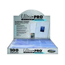1x Ultra Pro Silver Nine Pocket Page