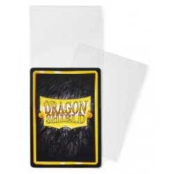 100 Sous-pochettes Perfect Fit Format Standard transparente - Dragon Shield