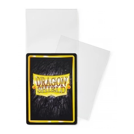 100 Sous-pochettes Perfect Fit Format Standard transparente - Dragon Shield