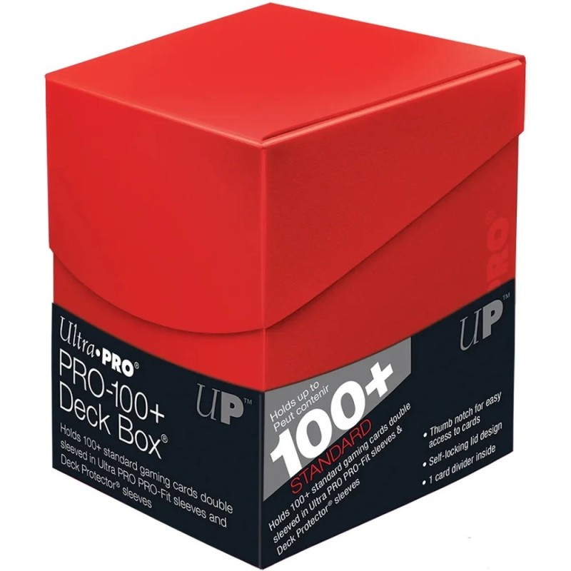 Ultra-Pro Eclipse Pro-100+ Deck Box (Apple Red)