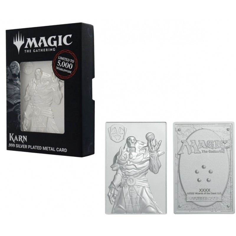 Limited Edition Silver Plated Metal Collectible - Karn