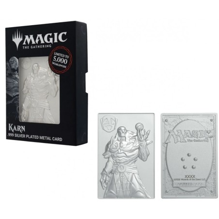 Limited Edition Silver Plated Metal Collectible - Karn