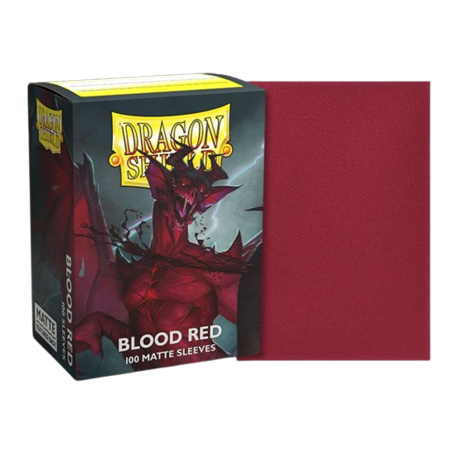 Dragon Shield - 100 Protège-cartes Standard - Blood Red