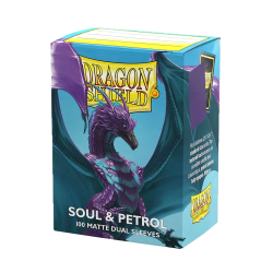 Dragon Shield - 100 Protège-cartes Standard - Matte Soul and Petrol