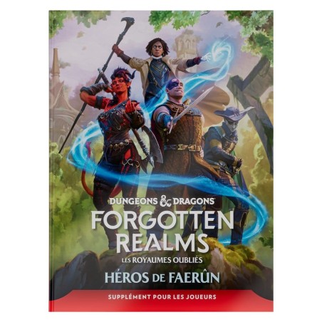 Dungeons & Dragons RPG Forgotten Realms: Héros de Faerun guide des joueurs (version Française)
