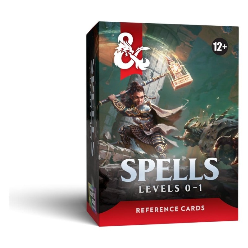 Dungeons & Dragons RPG Fiches de Référence: Sorts (mineurs et 1er niveau) (version Anglaise)