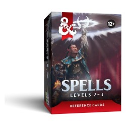 Dungeons & Dragons RPG Fiches de Référence: Sorts (2e et 3e niveaux) (version Anglaise)