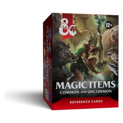 Dungeons & Dragons RPG Fiches de référence - Objets magiques (courants et inhabituels) (version Anglaise)