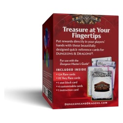 Dungeons & Dragons RPG Fiches de référence - Objets magiques (rares et très rares) (version Anglaise)