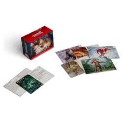 Dungeons & Dragons RPG Fiches de Référence: Monstres (mystiques et redoutables) (version Anglaise)