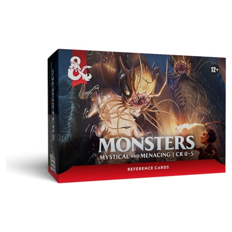 Dungeons & Dragons RPG Fiches de Référence: Monstres (mystiques et redoutables) (version Anglaise)
