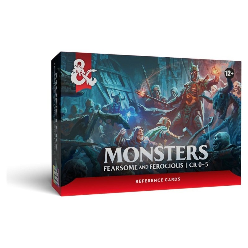 Dungeons & Dragons RPG Fiches de Référence: Monstres (terrifiants et féroces)(version Anglaise)